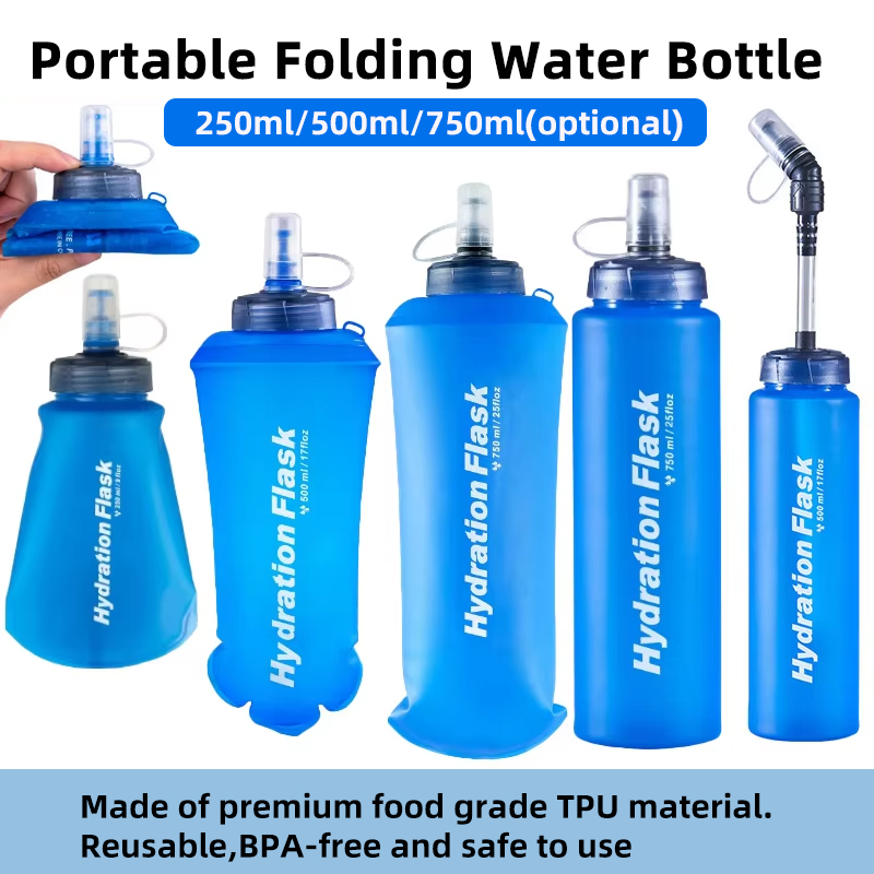 250ml 500ml 750ml Przenośna Sk – Water Bag Collapsible recenzja i cena