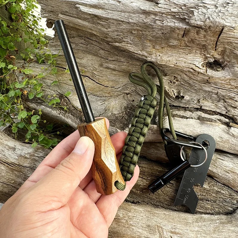 Nowy zapalnik ognia na kamień  – Magnesium Fire Starter recenzja i cena